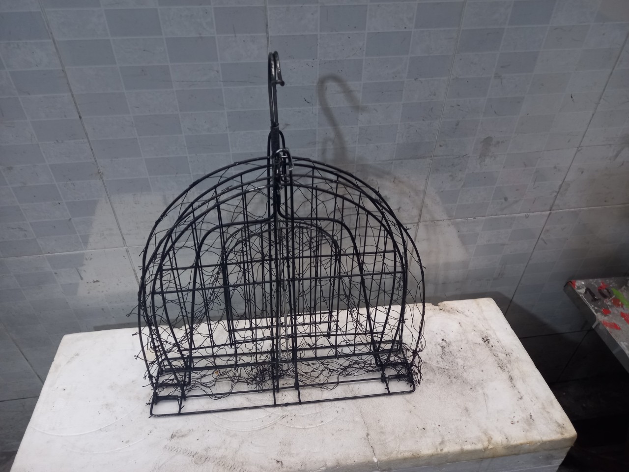 Lụp  đen 2 cánh bẫy chim bìm bịp, chim quốc