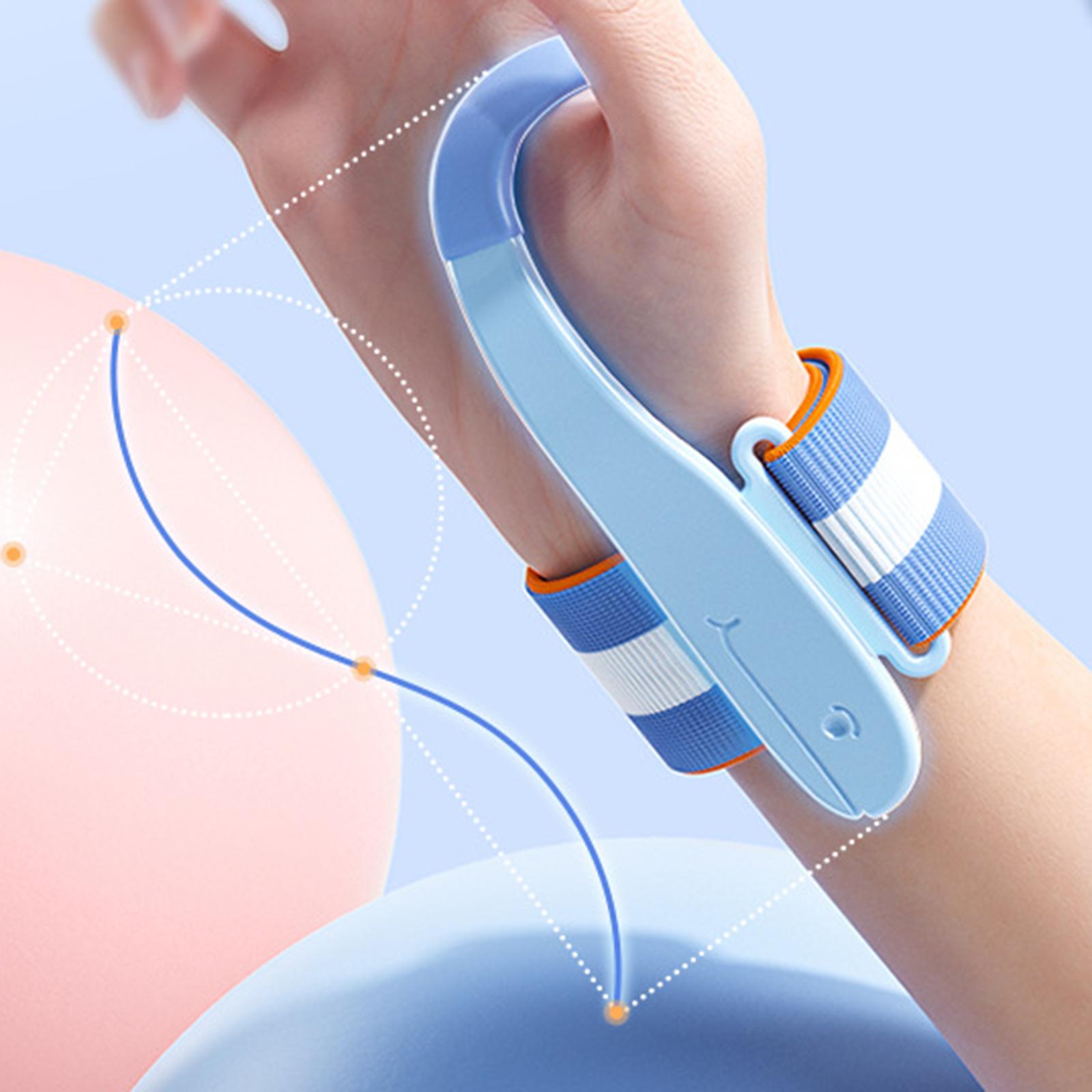 Blesiya tư thế viết chỉnh hỗ trợ cổ tay cung cấp chữ viết tay băng đeo cổ tay màu xanh