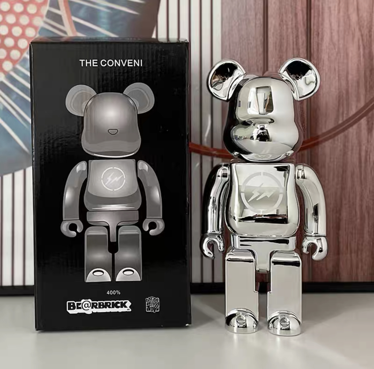 Mua Đồ Chơi Mô Hình Bearbrick Sorayama Sexy Robot Silver Màu Trắng Bạc Size  100% + 400% - Bearbrick - Mua tại Vua Hàng Hiệu h050723