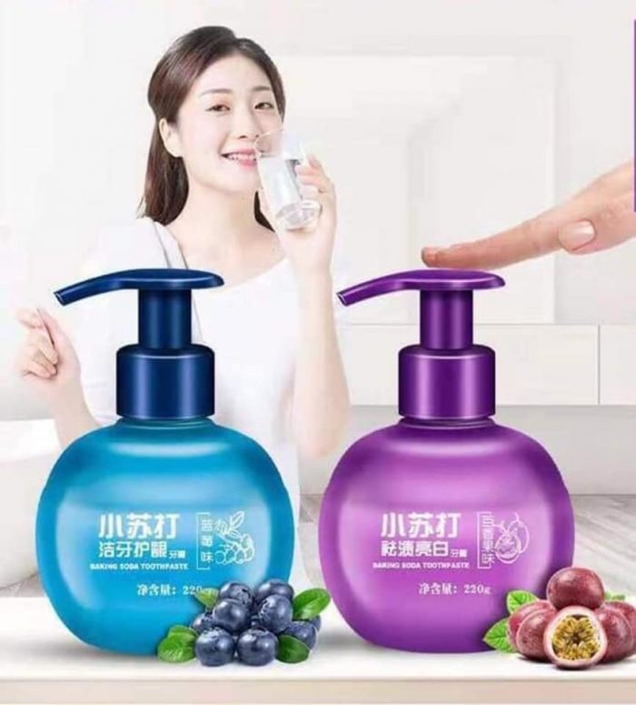 Kem đánh răng banking soda vị hoa quả