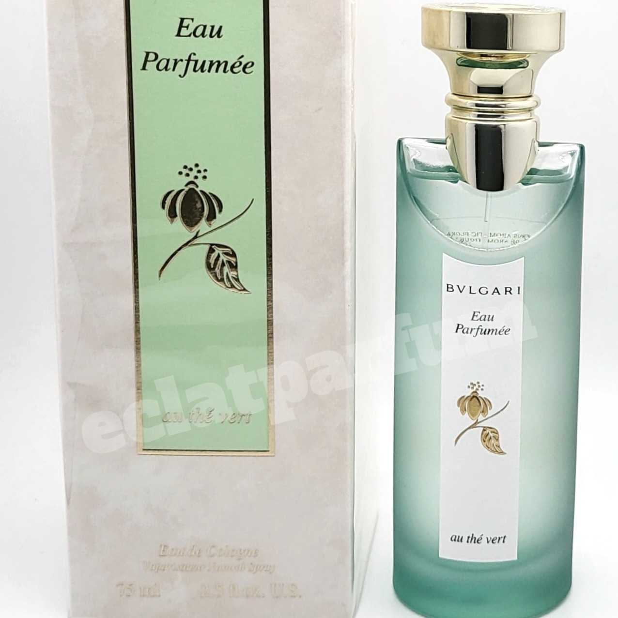 BVLGARI Eau Parfumée au Thé Vert 75ミリ BVLGARI Eau Parfumée Thé