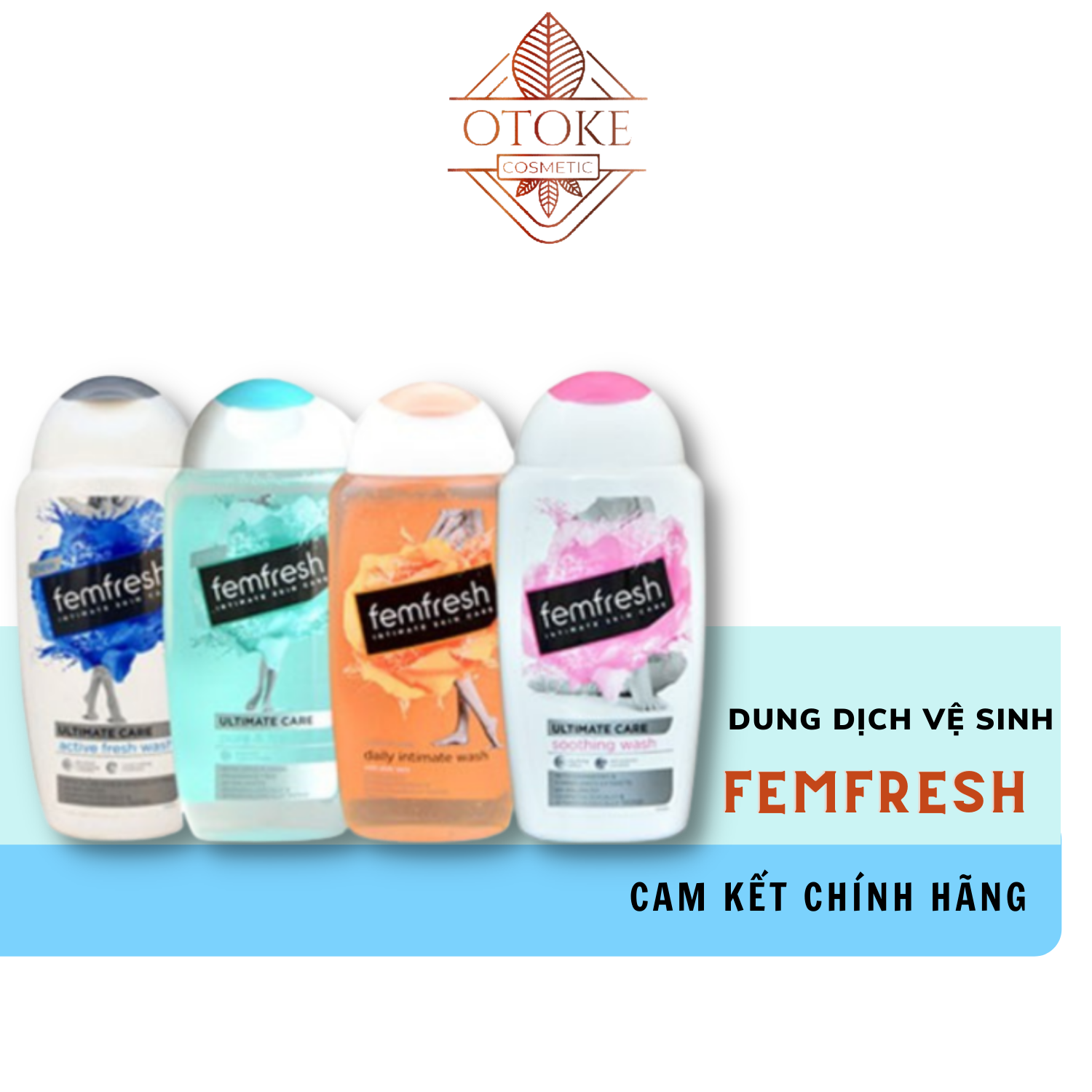 Dung dịch vệ sinh phụ nữ Femfresh 250ml