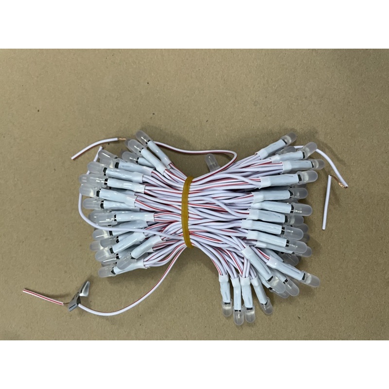 Bịch 1000 Con - Led Ruồi Liền Dây 5mm Điện 5V