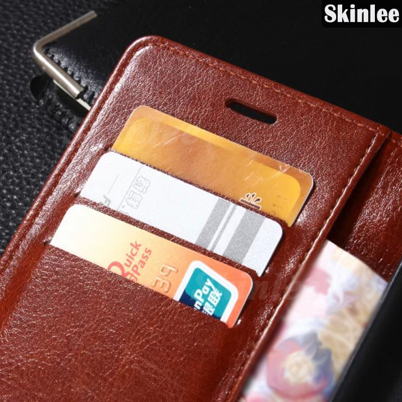 Phone Case ZTE Axon 60 Lite Flip Back Cover Luxury Wallet Card Slot Stand PU Leather Flip Cover For ZTE Axon 60 Cover Cases.