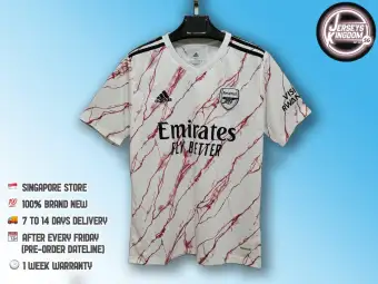 arsenal white jersey