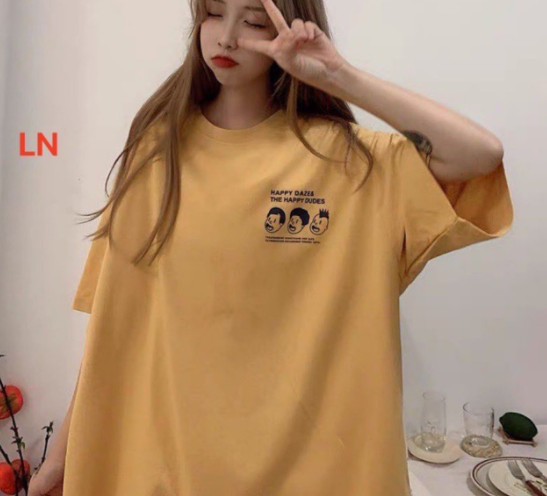 Áo lô gô ba cậu bé happy LN12