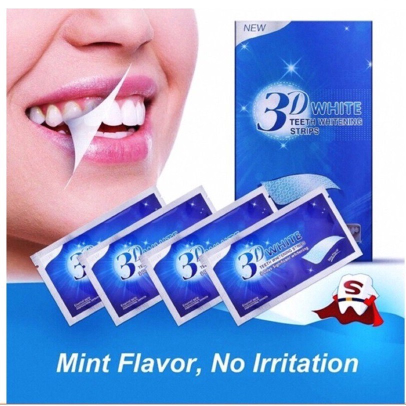 Miếng dán làm trắng răng 3d tiện dụng