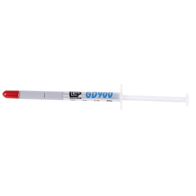 1pcs gd900 cpu cooler thermal grease paste cpu vga led lcd cooling fan heatsink