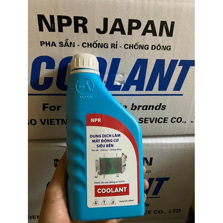Nước làm mát,dung dịch làm mát động cơ xe máy