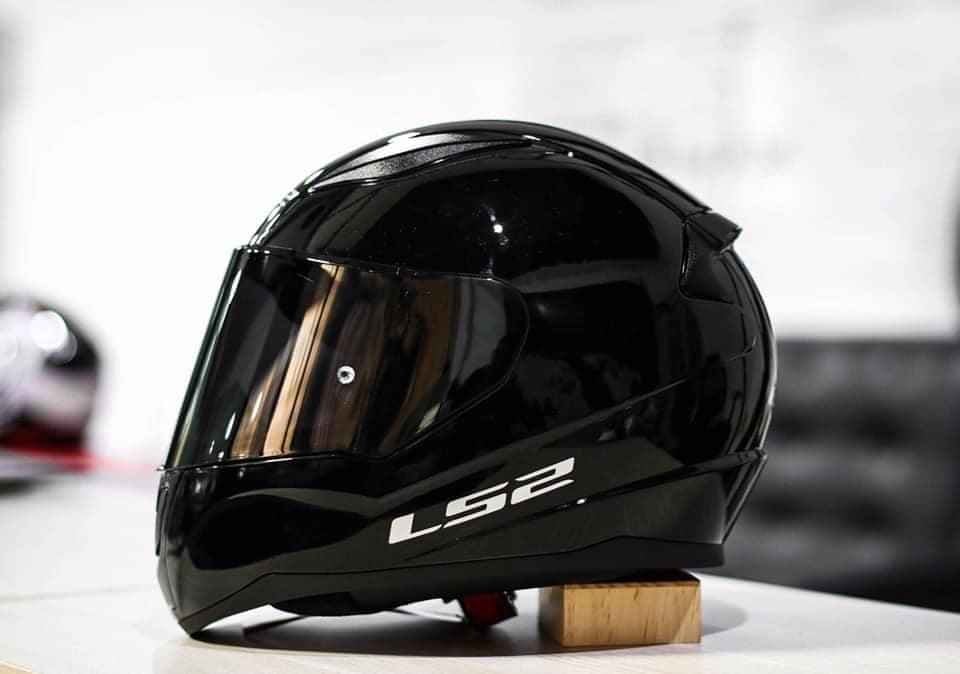 MŨ BẢO HIỂM LS2 FF353 - MÀU ĐEN BÓNG