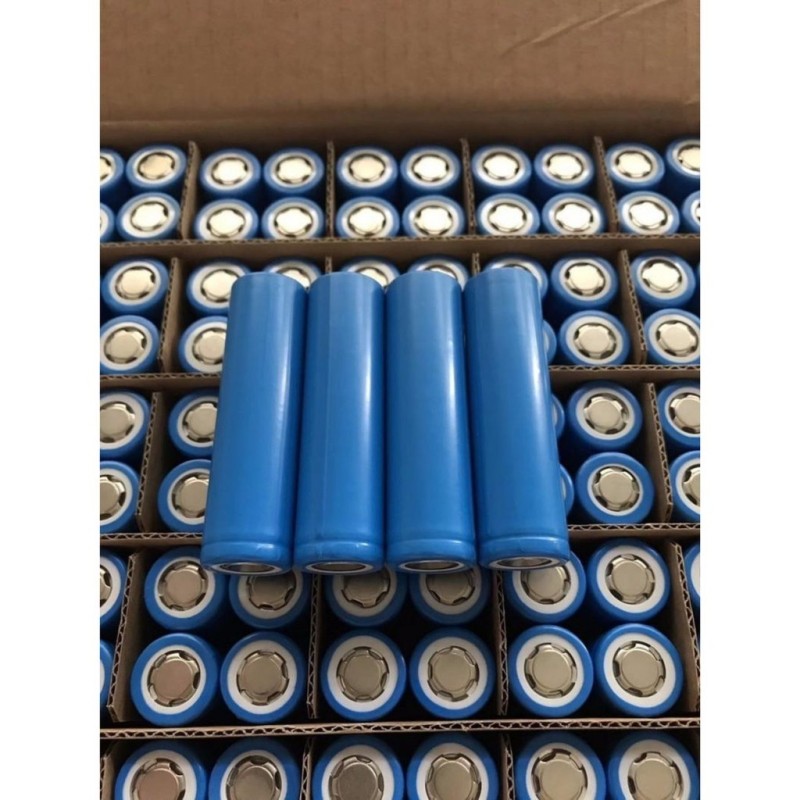 Combo 2 pin sạc quạt 18650