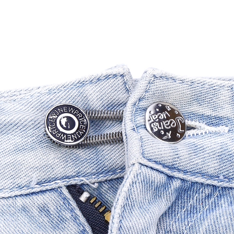 10 cái nút kim loại ma thuật mở rộng cho quần jeans