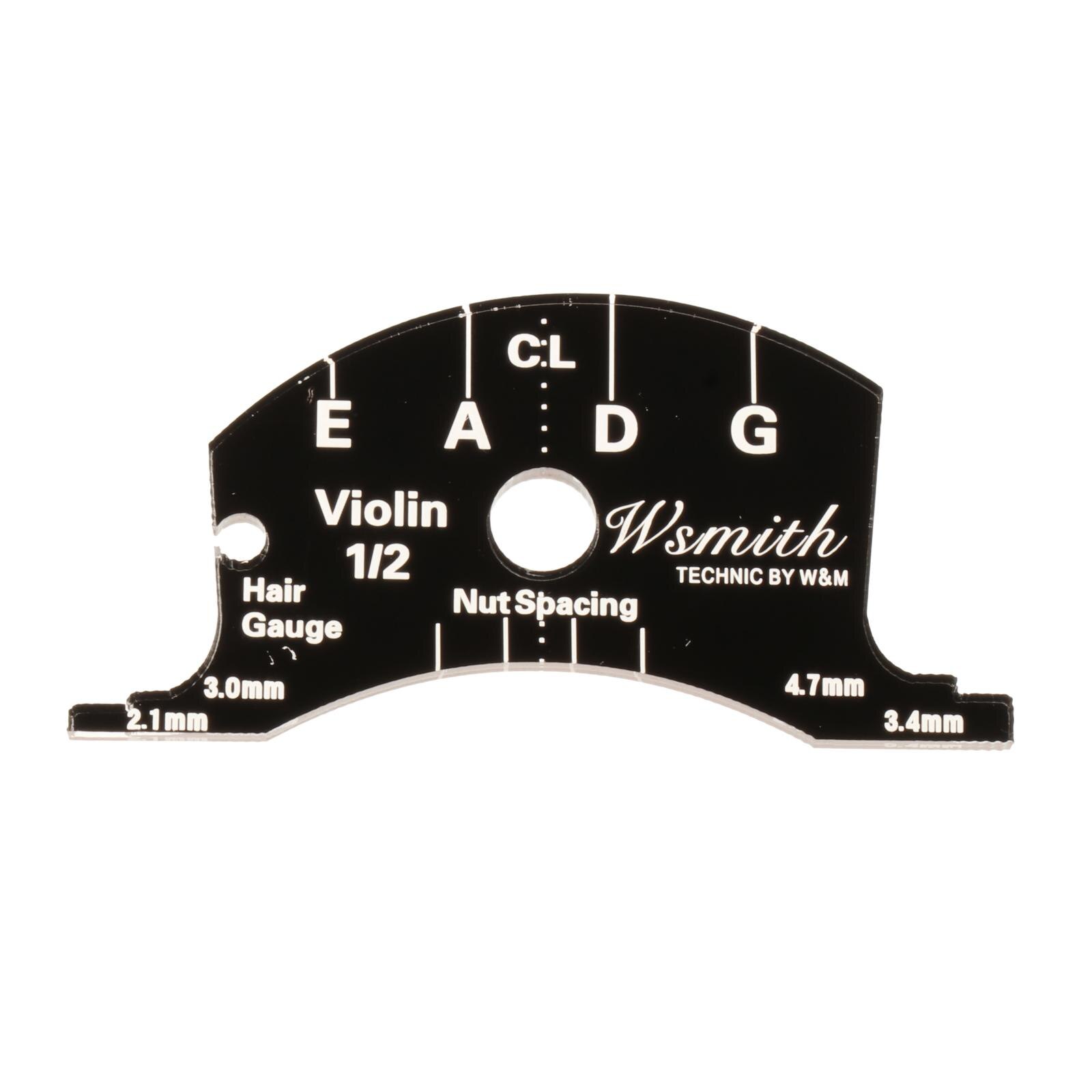 Violin Bridge Mold Template Reference Repair For 1/2 3/4 4/4 Size Violins