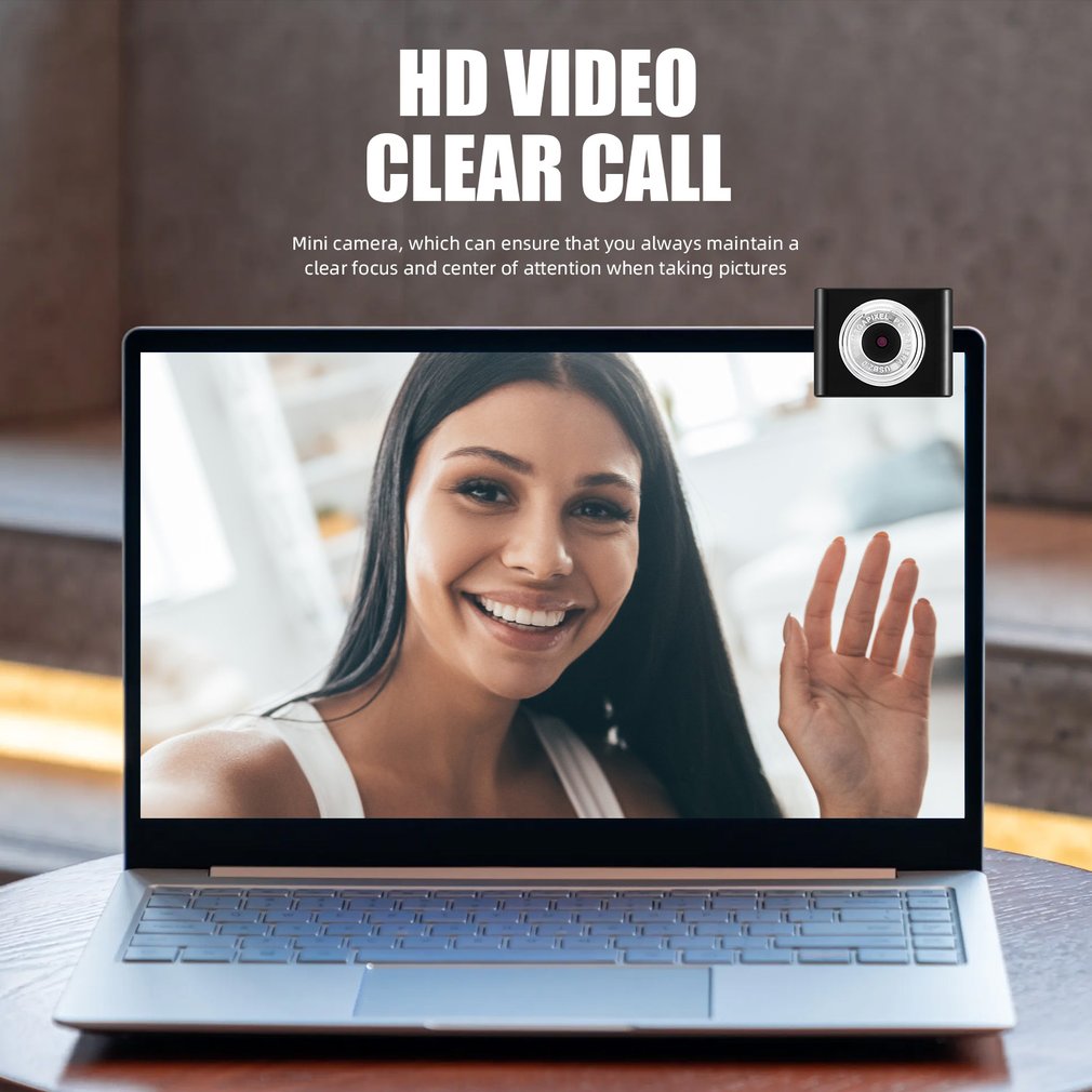 2023 New Mini Webcam High Definition Multiftional Computer Web Cameras Desktop Laptop USB Convenient Computer Accessory 2023new