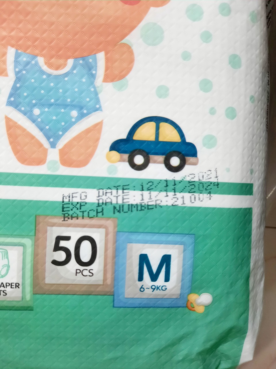 Tã/Bỉm HARU xuất Nhật quần size M50