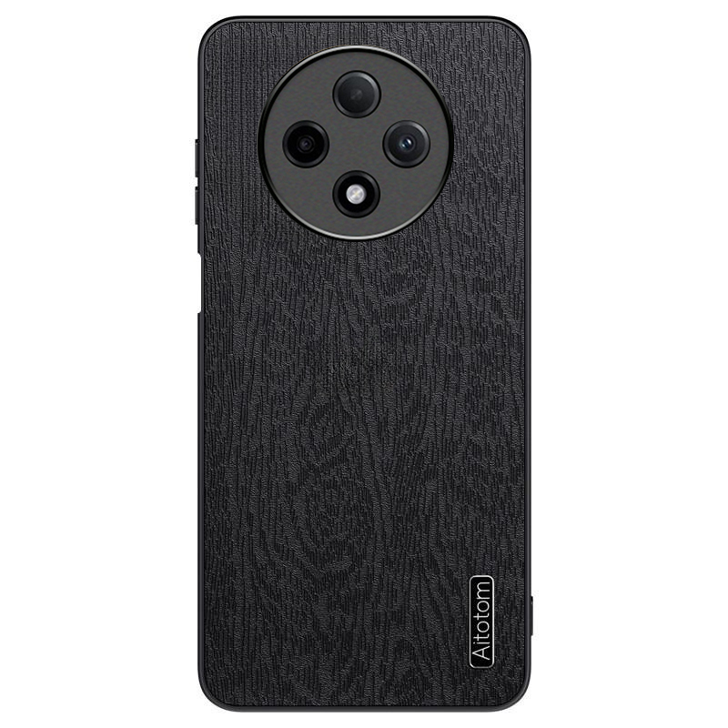 For OPPO F27 Pro / F27 Pro+ Case Wood Texture Canvas Hrad Shockproof For OPPO F27 Pro Plus Back cover Phone Cases.