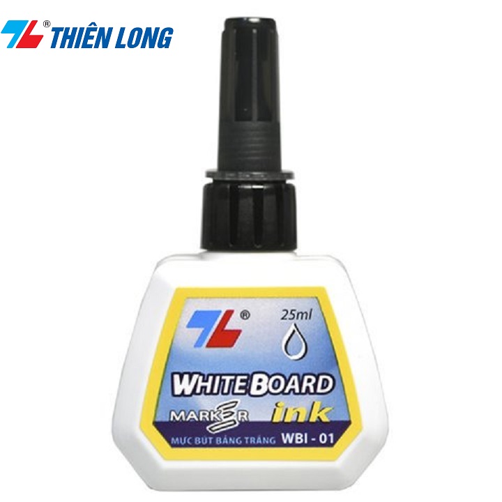 Giao hỏa tốc - Lốc 6 Lọ Mực Bơm Bút Lông Viết Bảng (xóa được) TL WBI-01 + 1 Ngòi bút