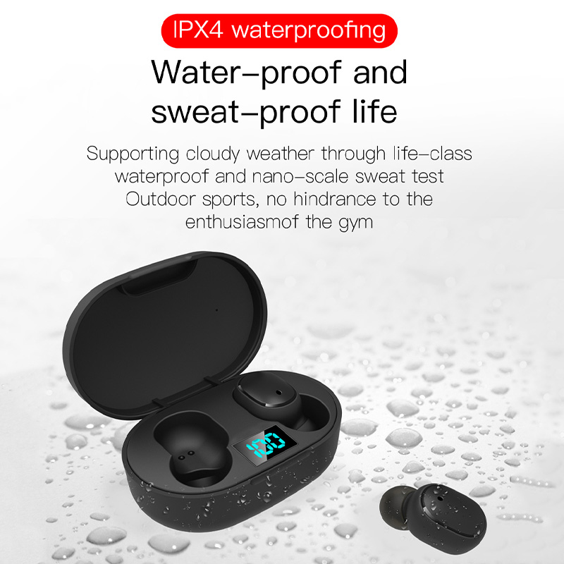 Tai nghe nhét tai Bluetooth không dây âm thanh nổi kebiumei TWS Tai nghe hifi thể thao không thấm nước Tai nghe nhét tai earbuds có micrô âm thanh nổi âm thanh nổi cho điện thoại