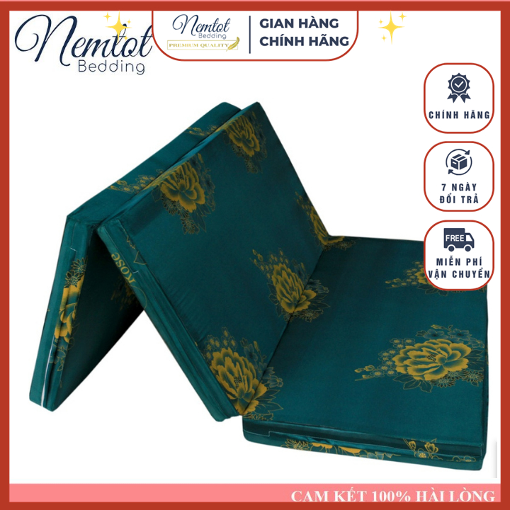 📛giá sốc📛nệm bông ép hàn quốc dày 3cm đủ size, nệm bông ép loại mỏng đủ kích thước, nệm gấp 3 ngủ văn phòng, nệm để xe, nệm bông ép thoáng mát, êm ái cho gia đình, học sinh, sinh viên gọn nhẹ _ nemtot bedding