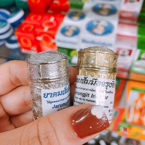 Dầu Xoang Bạc -Vàng Jarungjit Inhalor[CHÍNH HÃNG]Thái Lan