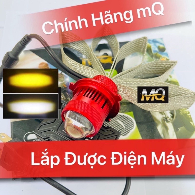 Đèn Pha Led RUBY Bi Cầu Mini 2 Mầu Đuôi Công Chuyên Ô Tô Xe Máy 2022 Chip Mini L2