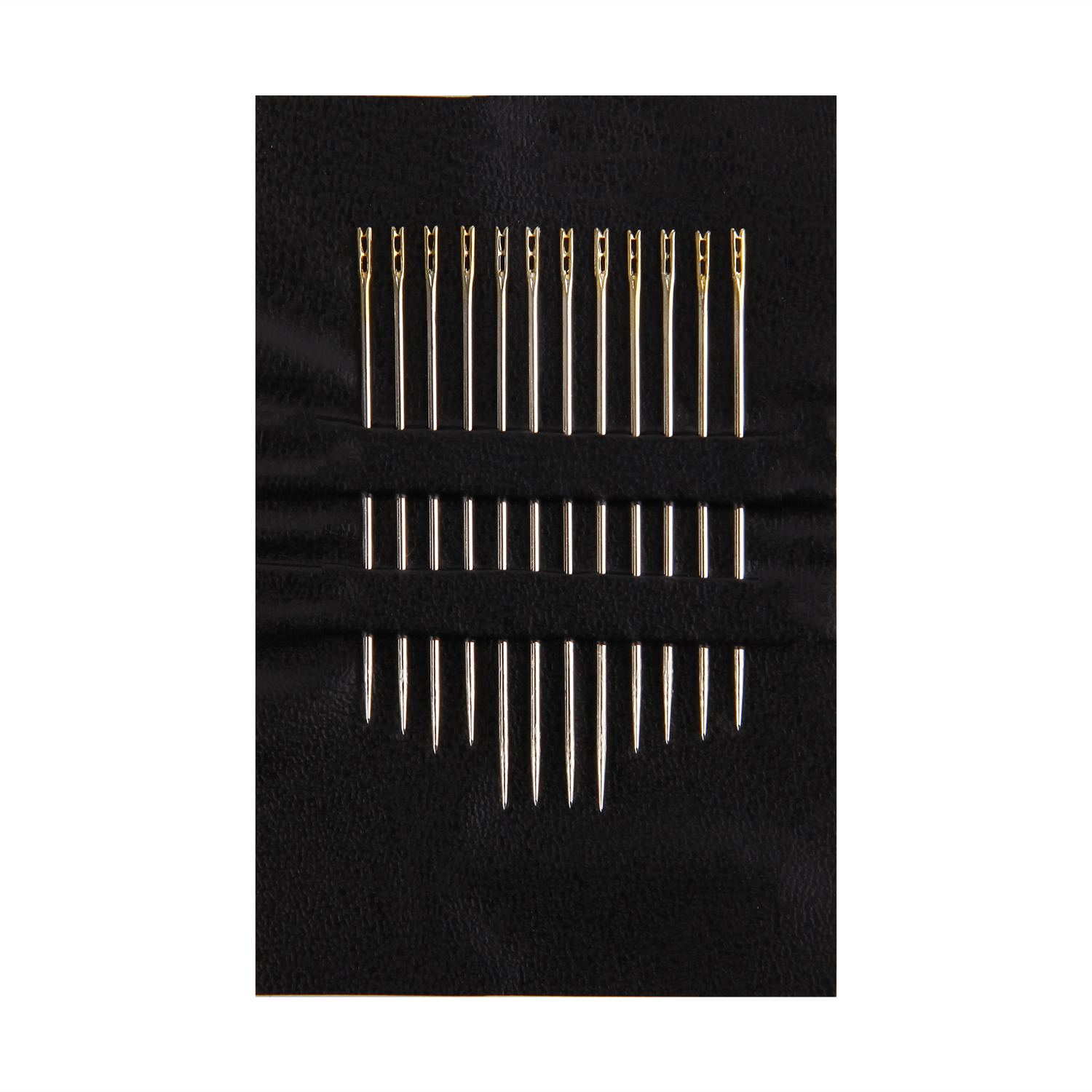 12pcs Self-Threading Sewing Needles Set Assorted Sizes Stainless Steel ...