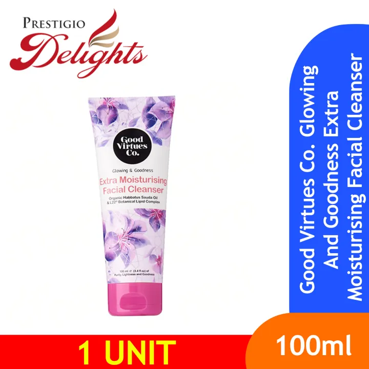 good virtues co extra moisturizing facial cleanser