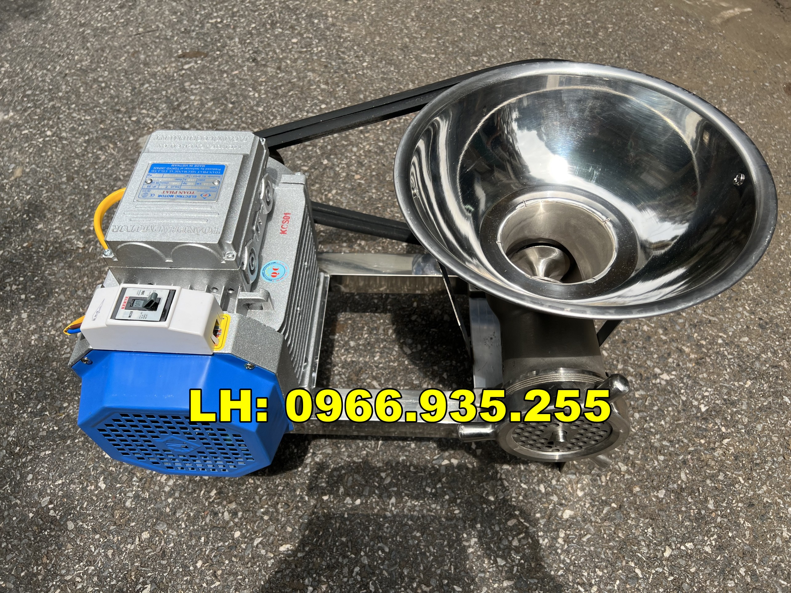 Máy Đùn Thịt Đa Năng Xay Xương Cối 32 INOX