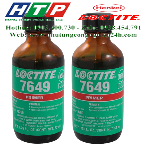 Thông tin kỹ thuật keo loctite 7649 - 1.75oz