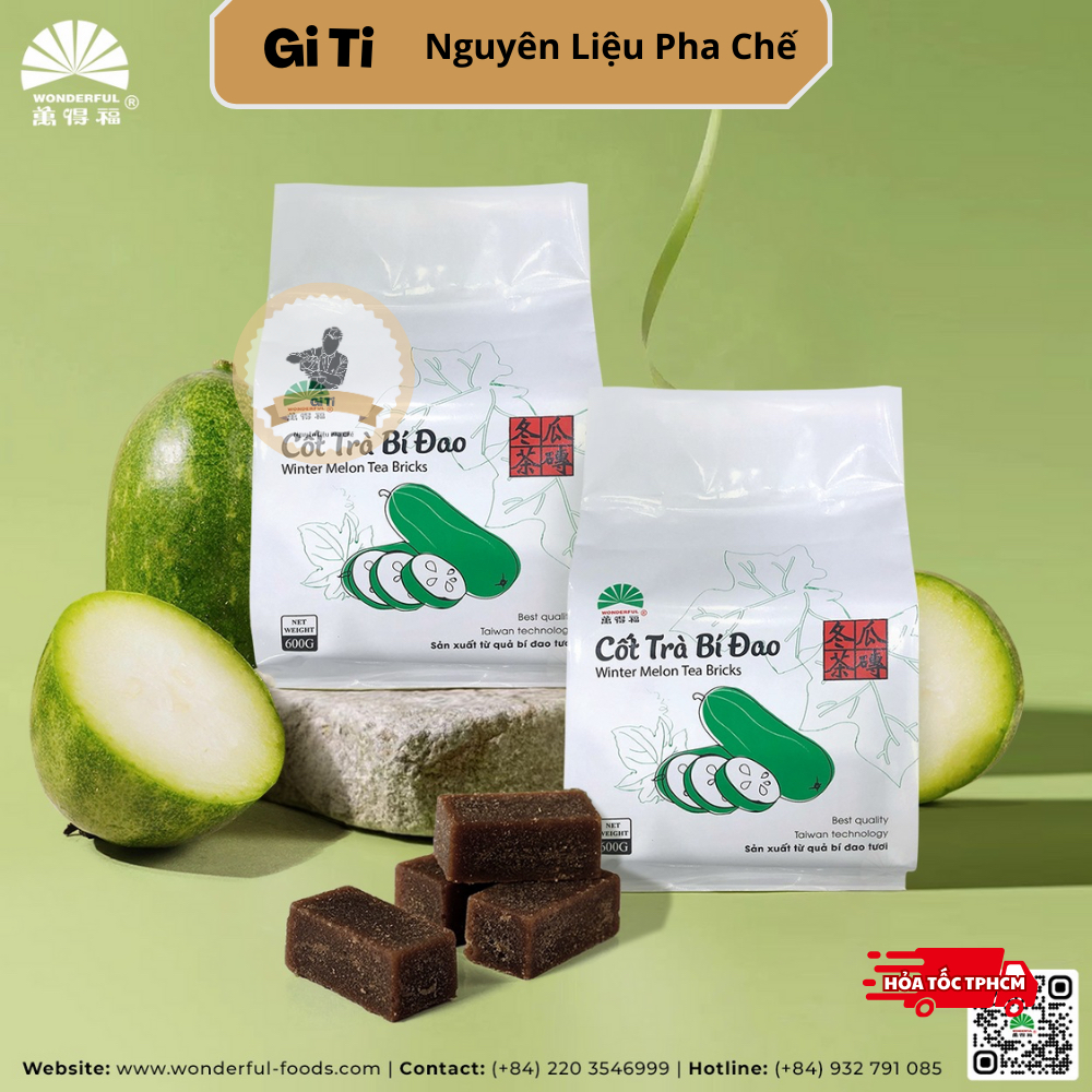 Cốt Trà Bí Đao Wonderful 600gr