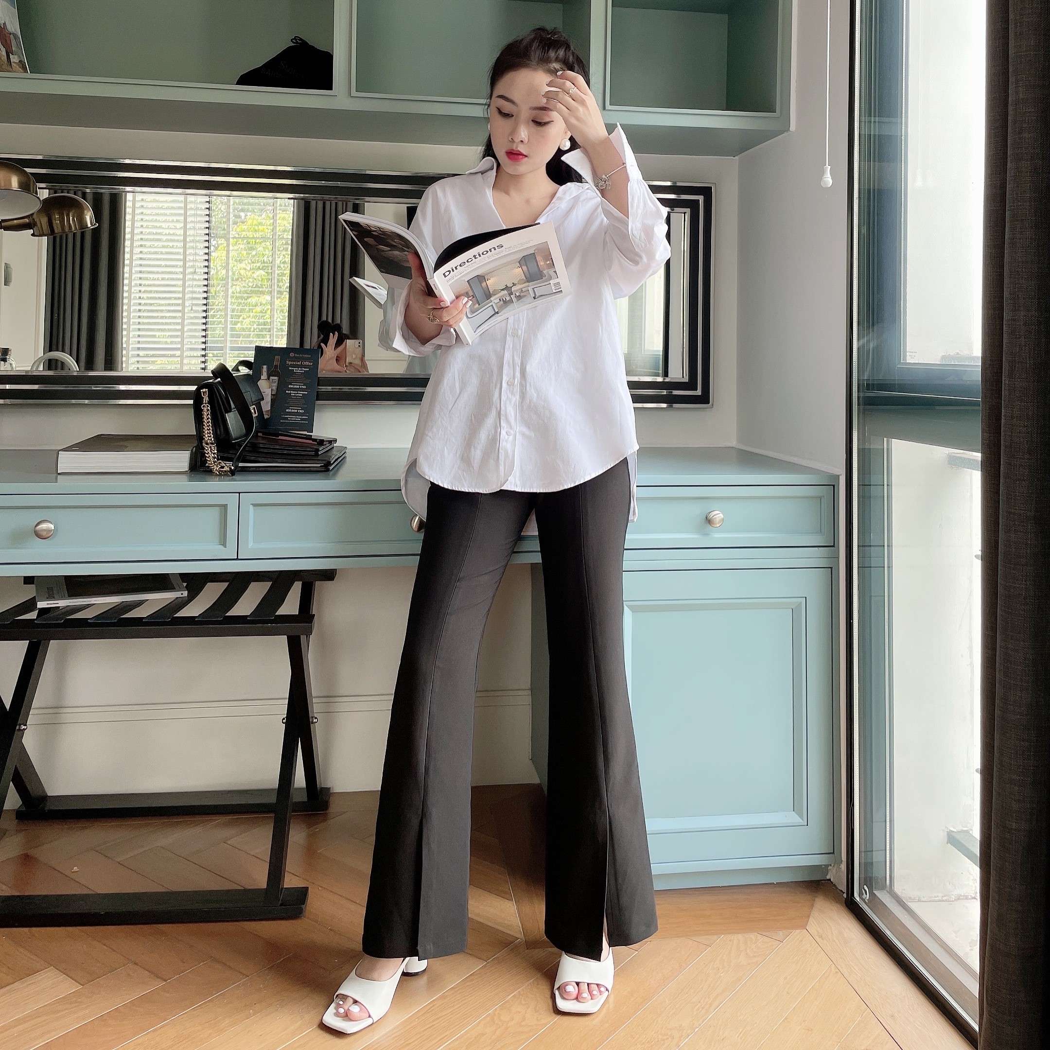 Giày cao gót nữ đẹp thời trang 5 phân Luvia 12CG