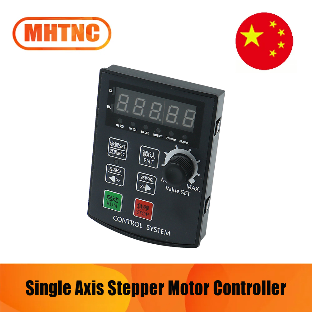 Điều khiển động cơ hf020 năm chữ số hiển thị tích cực và tiêu cực giới hạn truyền thông Stepperservo Motor Motion control module