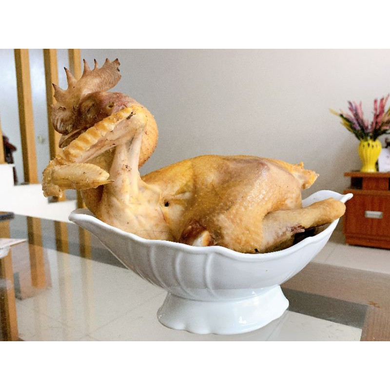 Bát thuyền bát đựng gà cúng gốm sứ bát tràng