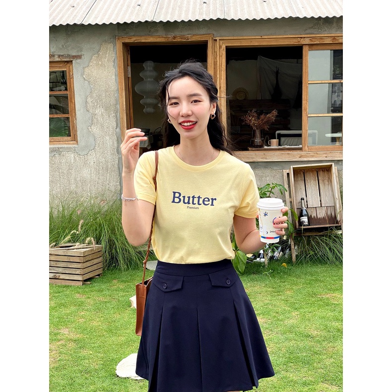 [Voucher giảm 7K] ÁO THUN BABY TEE 4 MÀU BASIC 2023 ĐẸP DỄ THƯƠNG BB230306