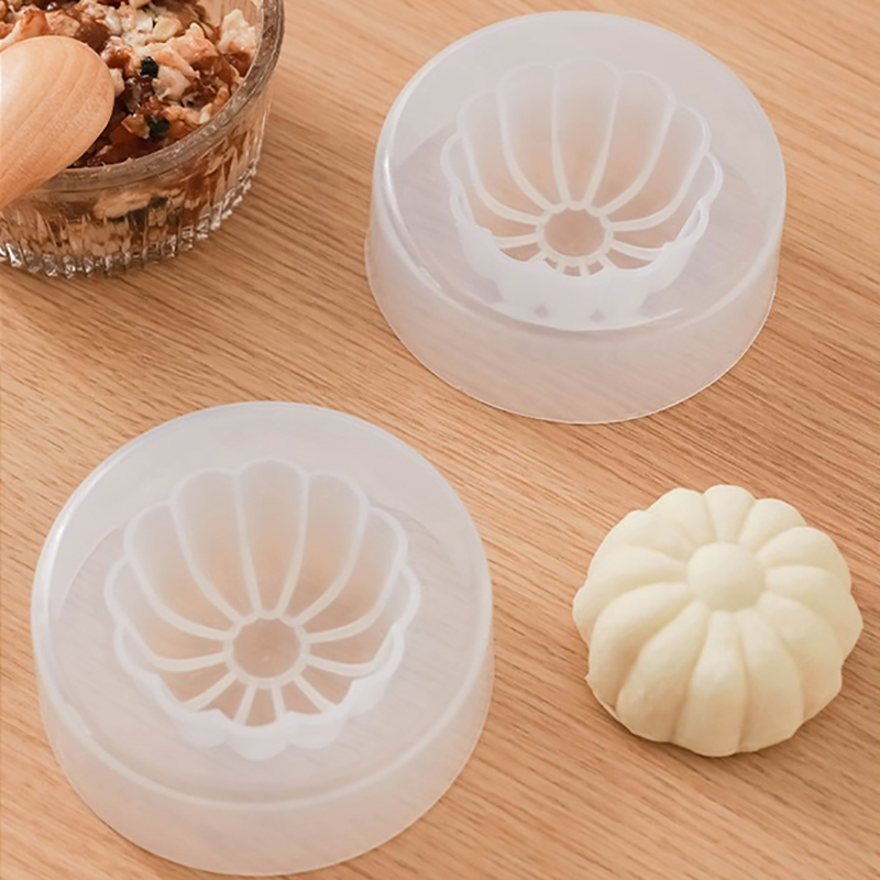 Steamed Stuffed Bun Maker Chinese Baozi Mold Baking Tool Dumpling Moon Cake Making Mould. 
