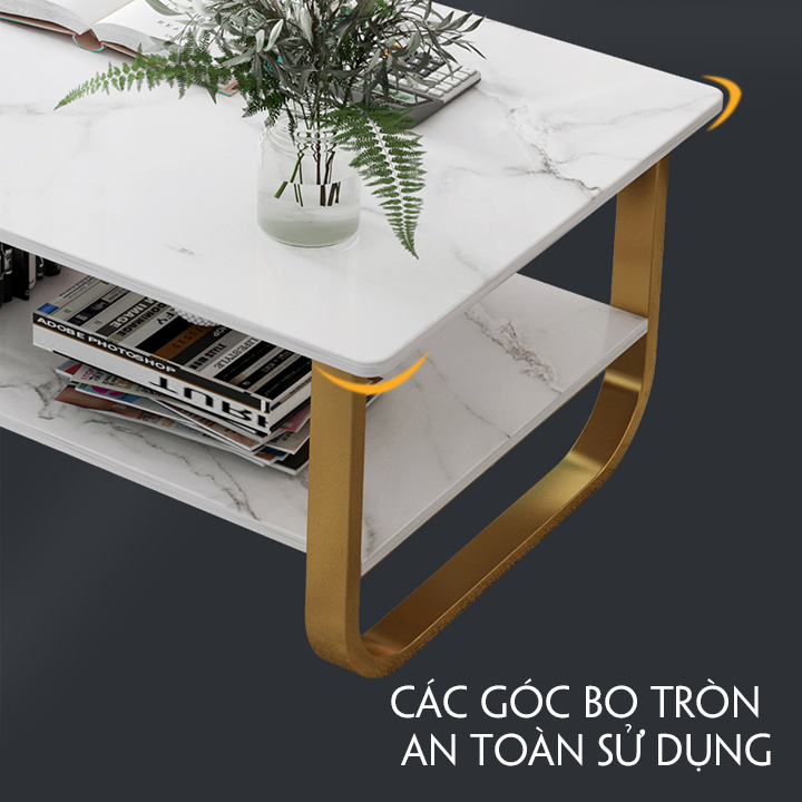 Bàn trà hoa văn đá cẩm thạch,bàn trà gỗ ,bàn trà sofa