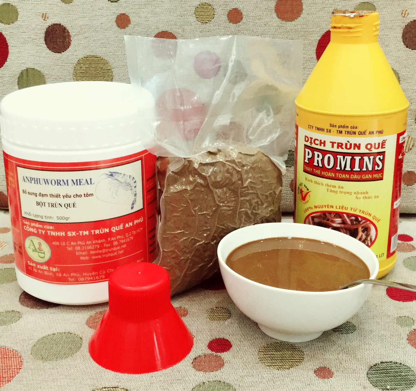 Combo mồi câu cá từ trùn quế 330k