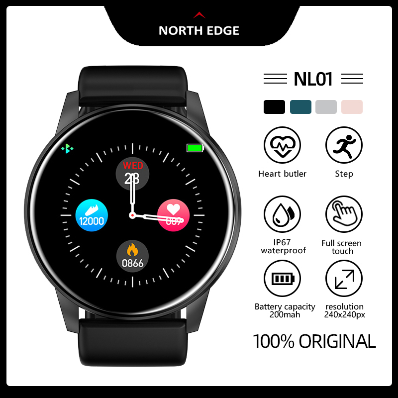 NORTH EDGE NL01 2022 Nguyên bản mới Đồng hồ thông minh Cặp đôi Đồng hồ thumbnail