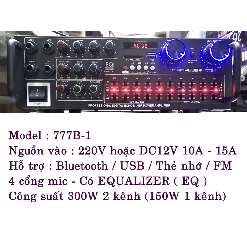 Amply mini CALIFLOWER BX2277 và 777B-1