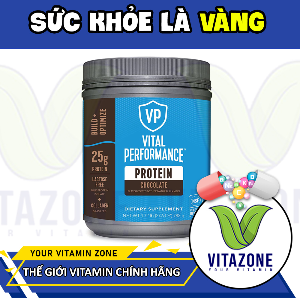 Vital protein perfomance, bổ sung protein và collagen peptides