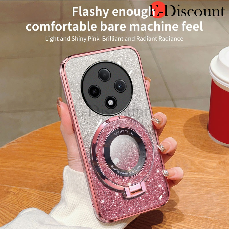 New Phone case OPPO Reno 12F Back cover Fashionable Frosted Silicone Soft Dustproof Bracket Adsorb for OPPO Reno 12F cases.