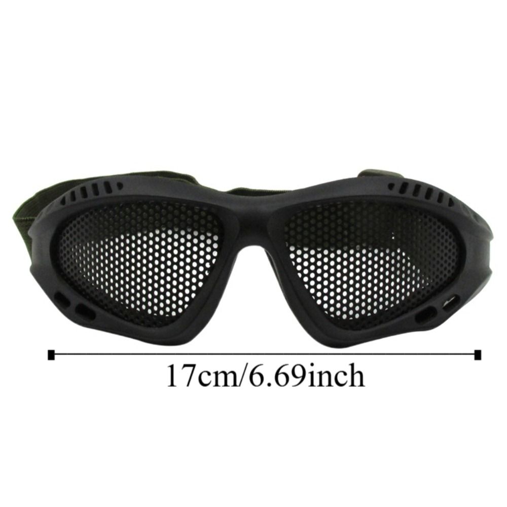 Impact Resistant Metal Mesh Protective Eyewear Eye Protection Safety ...