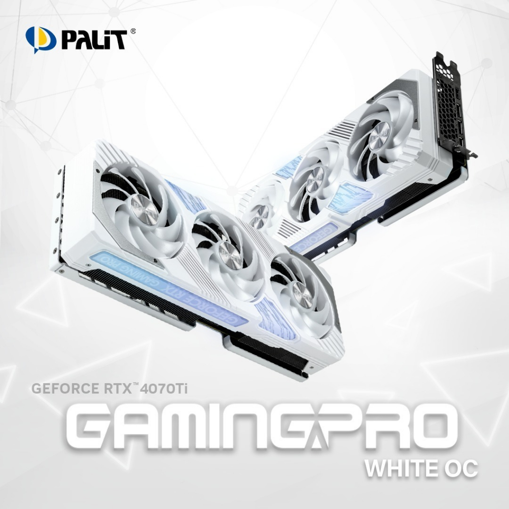 Palit Products - GeForce RTX™ 4070 Ti GamingPro White OC 