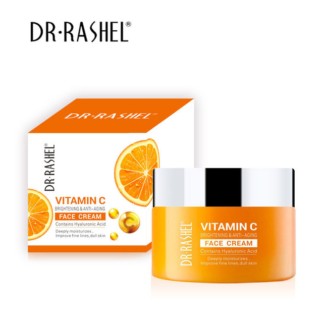 DR-Rashel Vitamin C Brightening & Anti-Aging Face Cream. 