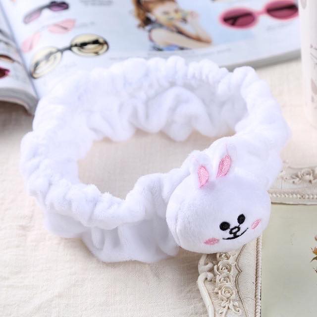 Phụ kiện tóc băng đô turban 3D gấu thỏ vịt dễ thương