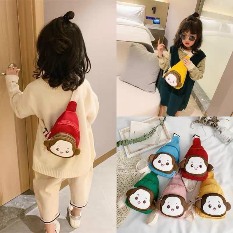 Túi chéo gấu cute cho bé (shop giao mầu ngẫu nhiên)