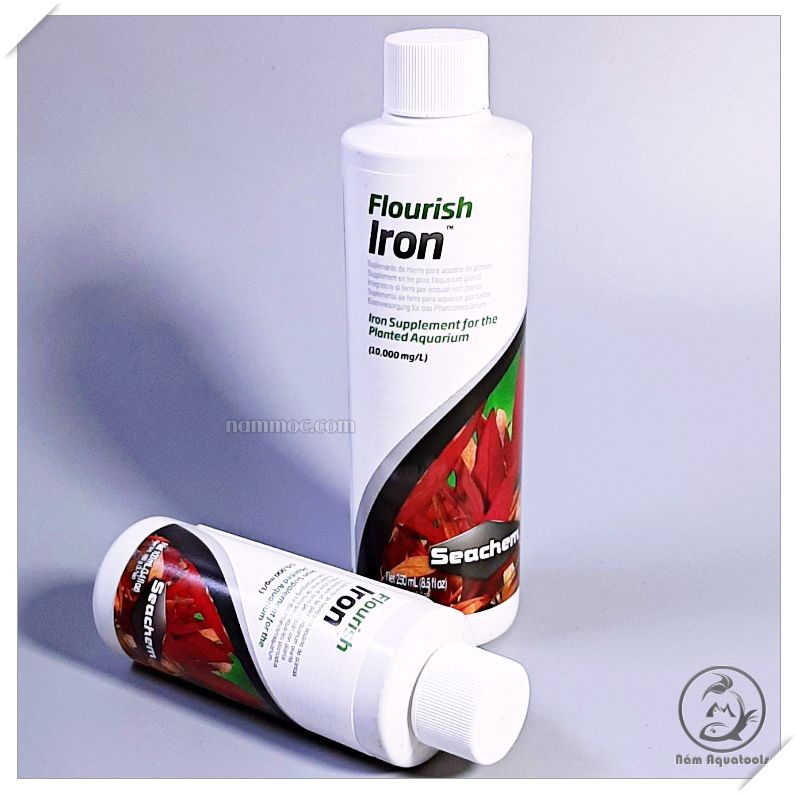 Seachem IRON | Phân nước bổ sung sắt, kích đỏ cho cây thuỷ sinh