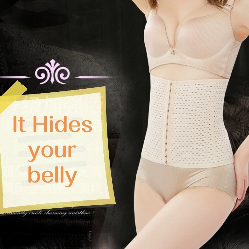 VFS New Women's Secret Body Shaper Slim belly Skinny Underwear Corset Less  3-8cm Waist