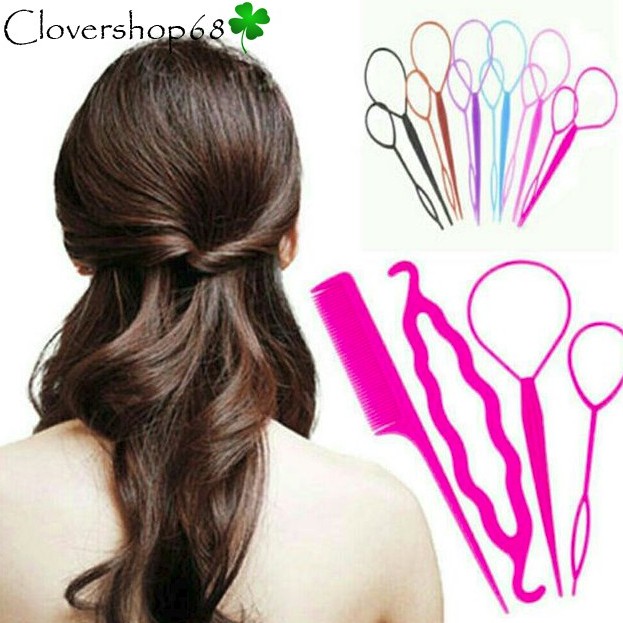 Combo 3 Bộ Dụng Cụ Búi Tóc Đa Năng – Kẹp Tạo Kiểu Tóc, Búi Tóc Đẹp Dễ Dàng / Dụng Cụ Làm Tóc, Búi Tóc Đẹp Trong 1 Phút