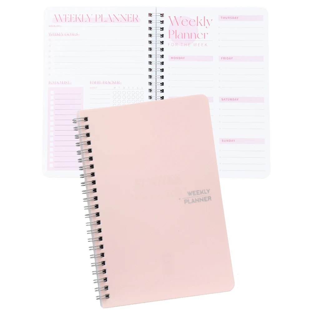 53%20Sheets%20Undated%20Weekly%20Planner%20PVC%20Hardcover%20Notebook%20Weekly%20Goal%20To%20Do%20List%20Academic%20Planner%20Daily%20Schedules%20Priorities%20-%20Image%204